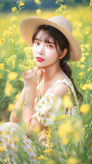 年轻的女大学生